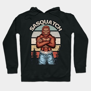 Bigfoot cool strong Hoodie